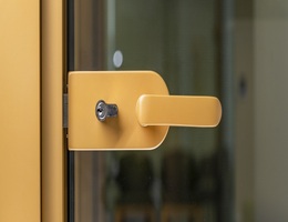 Airport lock and handle